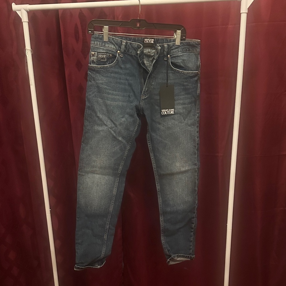 Versace Jeans Collection Men's Dark Blue Skinny Jeans